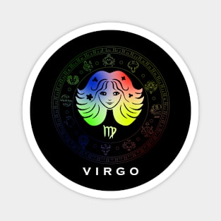 Zodiac sign Virgo T-shirt Magnet